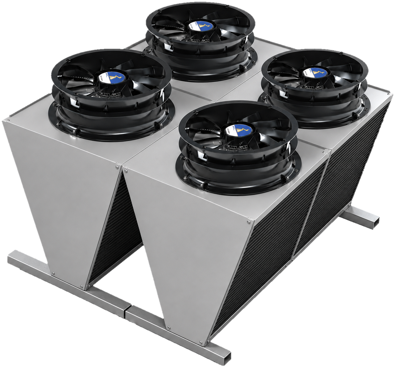 Sistema modular de condensadores con cuatro ventiladores EC